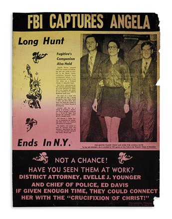 (BLACK PANTHERS.) FBI Captures Angela.